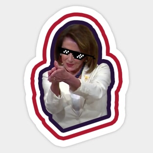 Nancy Pelosi Sarcasticlaps for You Sticker